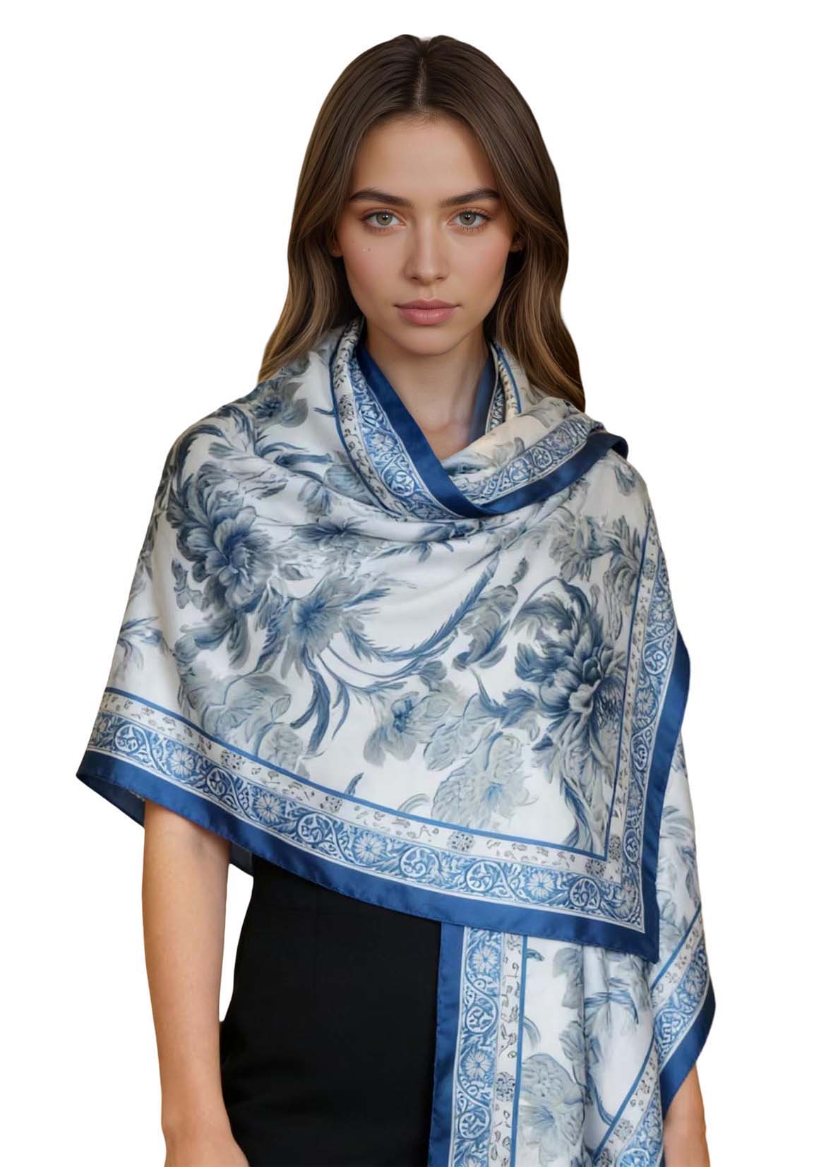 xyueanlo CC-016 Color Canvas Scarf - View 1